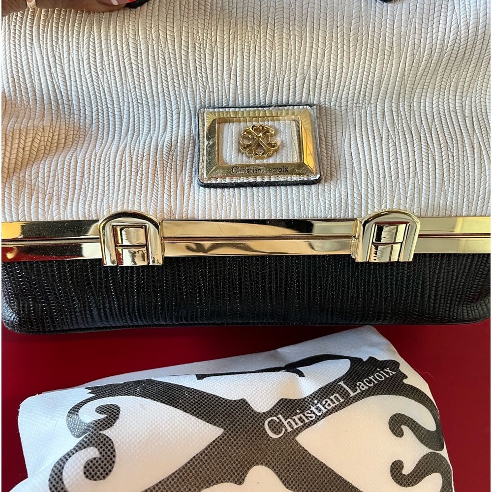 Christian Lacroix handbag.